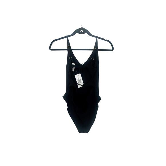 L Space PTGIMC22 Gianna One Piece Swimsuit Black Size Large NWT - Picture 7 of 11